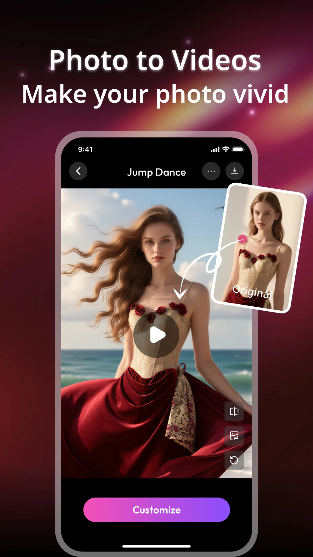 Pixi AI photo to video